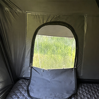 Tente de toit rigide personnalisée pour voiture, tente de camping pliable pour toit de camion, tente de toit pour pick-up et remorque