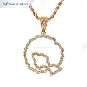 สร้อยคอจี้ลายปลาเล็กแบบฉลุลายเทียนหยู ดีไซน์หรูหราและประณีต จับคู่กับสร้อยคอเชือกถัก - Product Image 2