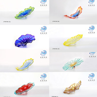 Art mural en verre de Murano soufflé à la main Décoration murale suspendue pour accessoires de maison