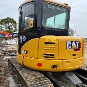 Mini-excavatrice d'occasion CAT303 en stock, haute qualité à vendre, excavatrice sur chenilles d'occasion CAT303 CAT305.5E2 CAT306, prix bas - Product Image 4