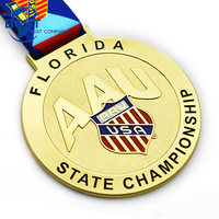 Cadeau promotionnel Logo personnalisé carnaval sur le thème artisanat personnalisé Sport médaille en métal émail doux médaille de course en alliage de Zinc Marathon médaille