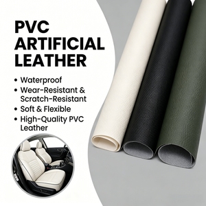 Pelle Sintetica in PVC Impermeabile a Lunga Durata, Resistente all'Usura per Sedili Auto e Tessili per la Casa - Product Image 1