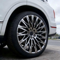 JWYC Nouvelle jante multi-rayons en alliage d'aluminium forgé 20mm/25mm tout-terrain pour SUV Toyota Subaru Lexus