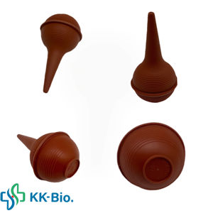 KK grosir ramah lingkungan logo kustom karet lembut telinga cuci bohlam karet telinga pembersih pencuci telinga jarum suntik telinga - Product Image 5