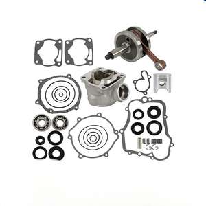 Kit de cylindre de moteur de <span class=keywords><strong>moto</strong></span> YZ85 compatible avec Yamaha YZ85 YZ80, alésage 47,5 mm, piston - Product Image 1
