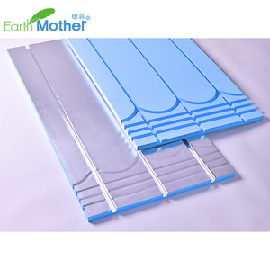 Panel de Infrarrojos Lejanos de 25 mm, Aislamiento XPS Ranurado para Pisos, Calefacción por <span class=keywords><strong>Suelo</strong></span> <span class=keywords><strong>Radiante</strong></span> Seco, Película Laminada de Aluminio para Tuberías de Agua de 16 mm - Product Image 1