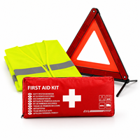Trousse de premiers soins compacte et étanche DIN13164 FK006, sac médical de survie d'urgence automobile