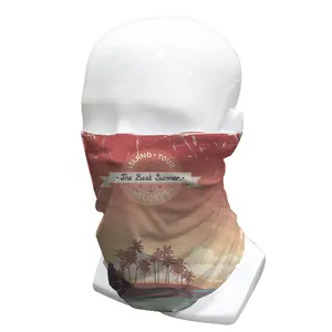 Multifunktion ale Kopf bedeckung Bandana Magic Face Schal Tubular Polyester Elastic Stirnband Bandana für den Außenbereich