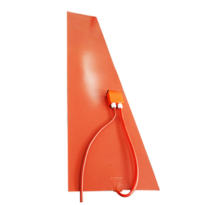 Chauffe-tapis en silicone 220V pour presses de fabrication de snowboards 200x20cm, couverture chauffante écologique 1400W 250°C avec pompe et moteur - Product Image 4