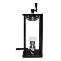 Machine de scellage manuelle facile à utiliser pour bouteilles de thé à bulles en plastique jetables et canettes froides pour animaux de compagnie