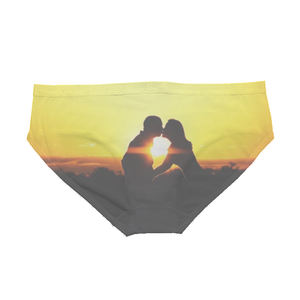 Calzoncillos bóxer de poliéster transpirable de secado rápido <span class=keywords><strong>para</strong></span> hombre, blancos, lisos, con cintura negra estampada <span class=keywords><strong>para</strong></span> el Día de <span class=keywords><strong>San</strong></span> Valentín - Product Image 5