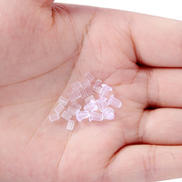 YuenZ 200 pièces/sac Bouchons de boucles d'oreilles en caoutchouc et silicone pour la fabrication de bijoux DIY V122