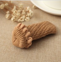 Couverture de meubles antidérapante chaussette à tricoter chaise de Table casquette de jambe chaise pieds chaussettes casquette de chaise chaussettes