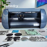 Plotter de Corte Láser KI-375A, Cortador Manual de Vinilo para Calcomanías, Letreros, Manualidades y Papel, Ancho de Alimentación de 375 mm
