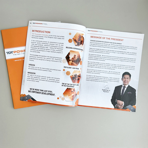 थोक कस्टम पुस्तक मुद्रण पुस्तिका डिजाइन डिजिटल कैटलॉग मुद्रण डिजिटल ब्रोशर पत्रिका बुकलेट निर्माता - Product Image 5