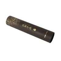 Tube d'emballage pour thé biodégradable de forme ronde, tube en papier de qualité alimentaire
