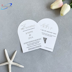 Cartes <span class=keywords><strong>de</strong></span> <span class=keywords><strong>mariage</strong></span> royales pour cérémonie et réception, designs d'emballage, enveloppes fleuries, lettres d'invitation pour visa d'affaires - Product Image 3