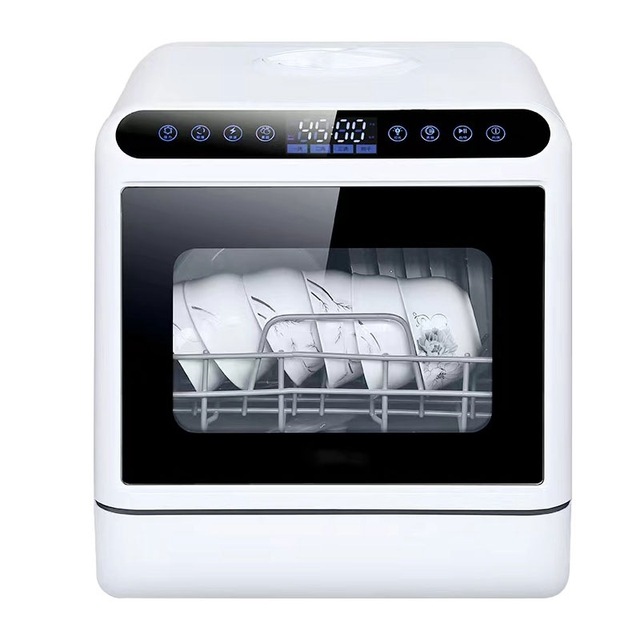 Ideal Space-Saving Portable Mini Countertop Dishwasher Fully Automatic Dishwasher With Water Tank