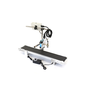 Impresora de inyección de tinta industrial en línea, codificadora automática de fecha para bolsas, impresora de sobremesa con cinta transportadora para materiales flexibles y otros. - Product Image 3