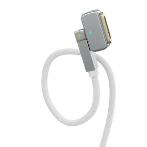<span class=keywords><strong>Cable</strong></span> trenzado Mag 3 a 140W con cabezal giratorio de 180 grados, interfaz magnética, <span class=keywords><strong>Cable</strong></span> de 2M para <span class=keywords><strong>Mac</strong></span> <span class=keywords><strong>Book</strong></span> - Product Image 3