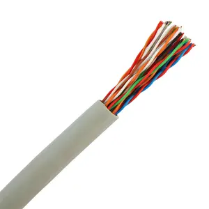 25 50 60 100 twisted pairs outdoor multi pairs cat5e utp telephone cable