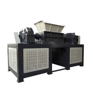 JHT DS 1200 Double shaft shredder machine large torque power and scrap metal crushing functions shredder with C E