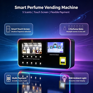 Wandmontierter Touchscreen Fernverwaltung Scan-to-Pay 24-Stunden Unbedienter Duftspender für Einkaufszentren, Hotels und Bars - Product Image 2