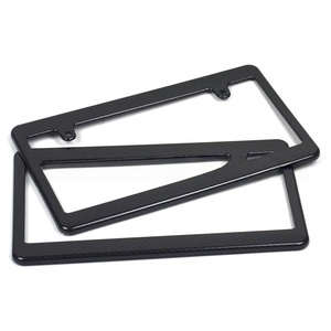 Cadre de plaque d'immatriculation universel en acier inoxydable japonais, support de plaque d'immatriculation, cadre de plaque d'immatriculation JDM - Product Image 2