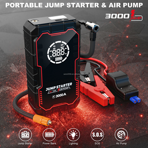 Arrancador de Coches Portátil 4 en 1 <span class=keywords><strong>con</strong></span> Compresor de Aire, Inflador de Neumáticos y <span class=keywords><strong>Batería</strong></span> Externa - Product Image 5