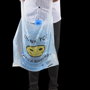 Wholesale Clear LDPE T-shirt <b>Packaging</b> <b>Bag</b> Thank You Shopping <b>Bag</b> pp Plastic Carrier <b>Bags</b> - Product Image 6