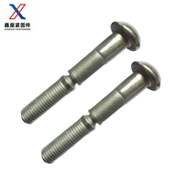 SDPSI DCT acier au carbone oxyde noir haute résistance à la traction C50L anneau de tête de dôme rainuré Huck Rivet avec collier d'écrou