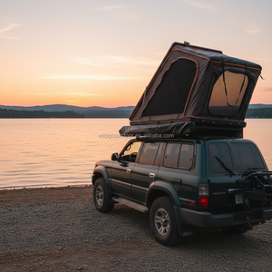 Tente de toit rigide <span class=keywords><strong>en</strong></span> aluminium à vérin à gaz pour pick-up, tente RTT à ouverture rapide pour le camping et les voyages - Product Image 4