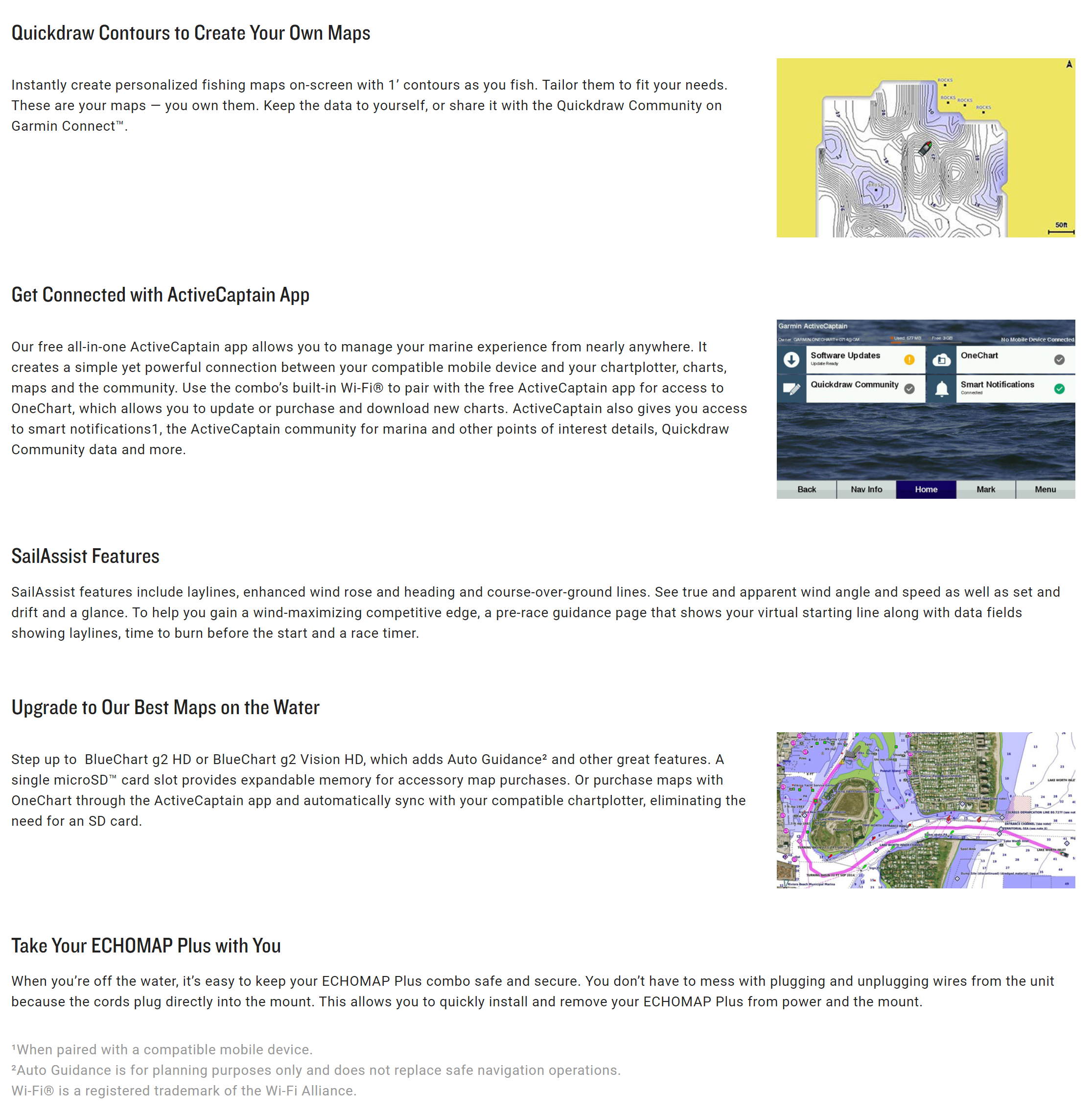 Marine Electronics Marine Navigation Communication ECHOMAP PLUS 65CV 6