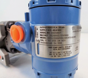 Transmetteur de pression absolue Rosmount 2051 pour la mesure du niveau de débit dans les zones dangereuses, certifié IP67/IP68, certifié SIL 2/3 - Product Image 6