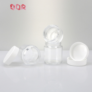 Frasco de Vidrio Transparente de 1-6oz 10oz para 3.5 Gramos de Flores Cortadas a Mano, Frasco de Lados Rectos, Contenedor a Prueba de Niños con Tapa Negra Resistente a la Manipulación Infantil - Product Image 6
