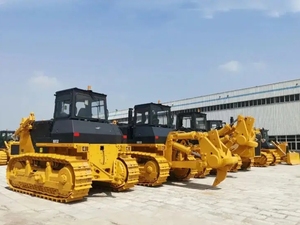 Shantui ปั๊ม SD32D รถเกลี่ยดินตีนตะขาบ180HP รถปราบดินความจุ8.6mÂ ³ เครื่องจักรก่อสร้างถนนโรงงานจีน - Product Image 4