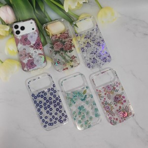 Elegante Funda Transparente Iridiscente con Flores Retro <span class=keywords><strong>para</strong></span> iPhone 17 Pro Max 16 15 14 12 11 7, Cubierta Floral Láser Estética <span class=keywords><strong>para</strong></span> <span class=keywords><strong>Mujer</strong></span> - Product Image 3