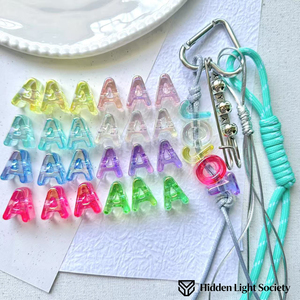 Perles <span class=keywords><strong>de</strong></span> lettres transparentes en gros, grandes perles acryliques, accessoires <span class=keywords><strong>de</strong></span> sac DIY, chaîne <span class=keywords><strong>de</strong></span> téléphone faite à la main, matériel créatif pour cadeaux, perles <span class=keywords><strong>de</strong></span> lettres - Product Image 1