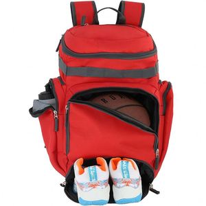 Sac à dos de basketball BSCI, grand sac de basketball avec compartiment pour chaussures et ballon, sac à dos de football - Product Image 1