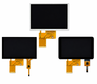 Module LCD TFT personnalisé de 5 pouces, résolution 800x480, rétroéclairage LED TN RGB 40 broches, luminosité 300 cd/m², écran tactile HMI de 5 pouces