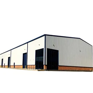 Fast Build Hall Prefabricated Steel Structure Construction Warehouse Design Car 4S Showroom Hall Prefab Building