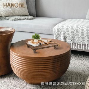 Retro Wooden <b>Desktop</b> <b>Shelf</b> For Candles Plants Decor Storage Rack Rectangle Standing Type Thanksgiving Use - Product Image 3