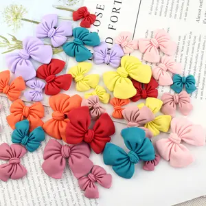 Nœud papillon en résine Kawaii pour cheveux, 50/100 pièces, décoration de téléphone, bricolage, Scrapbooking