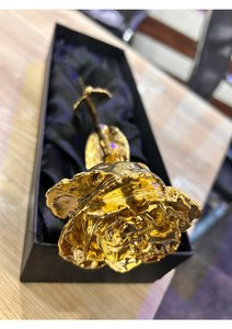 ดอกกุหลาบธรรมชาติเคลือบทอง 24K บรรจุภัณฑ์หรูหรา ของตกแต่งดอกไม้จริง ของขวัญสำเร็จการศึกษา วันพ่อ งานแต่งงาน ของขวัญสุดโรแมนติก - Product Image 3