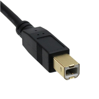 Conjunto de Cable USB 2,0 3,0 3,1 macho a macho B estándar de alta calidad con blindaje trenzado para unidad externa de escáner de impresora