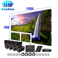 Pantalla Gigante circular de vídeo para exteriores, pantalla led, carcasa de vuelo, micro pantalla led 4k