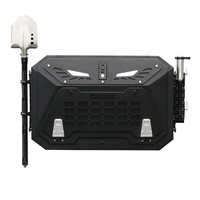 Accessoires multifonctionnels pour Haval H9 : Housse de roue de secours pour hayon, extension de fixation pour petit sac à dos, antenne drapeau