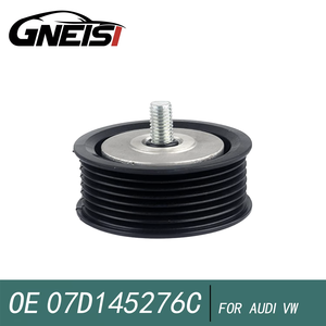 Poulie tendeur de courroie moteur pour Audi A8 S8 Volkswagen Touareg <span class=keywords><strong>Phaeton</strong></span> <span class=keywords><strong>Passat</strong></span> 07D145276C 07D145276B 07D145276A - Product Image 2