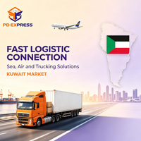 Expédition DDP taxes incluses au Koweït, marchandises générales et sensibles, transport maritime et aérien, import-export, service logistique complet