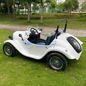 Roadster Eléctrico Vintage de Cabina Abierta para Dos Pasajeros, Buggy Retro para Paseos Turísticos, Bodas y Viajes de Ocio - Product Image 1